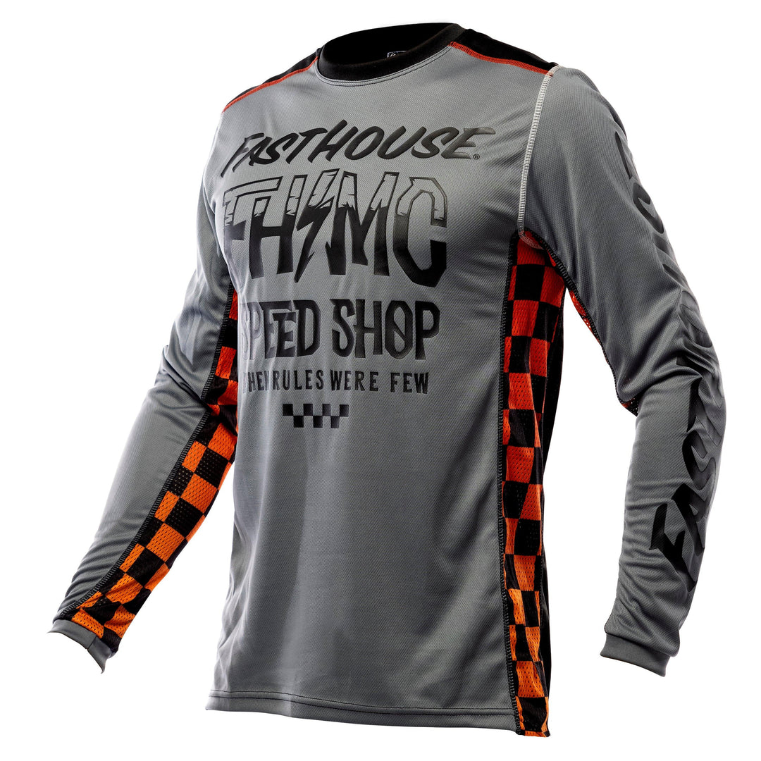 Fasthouse Grindhouse Brute Jersey - Gray/Black - Motor Psycho Sport
