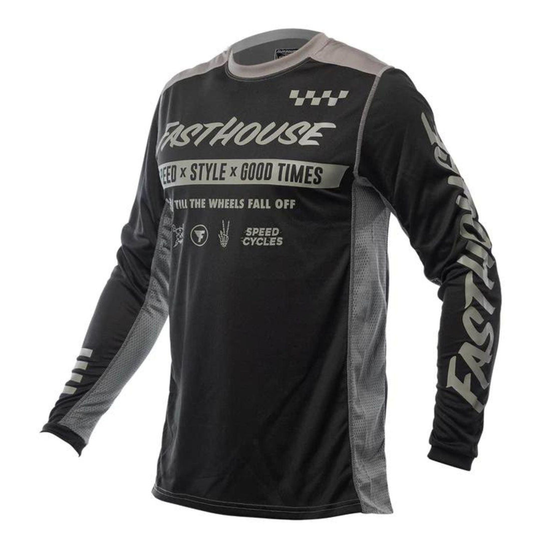 Fasthouse Grindhouse Domingo Jersey - Black - Motor Psycho Sport