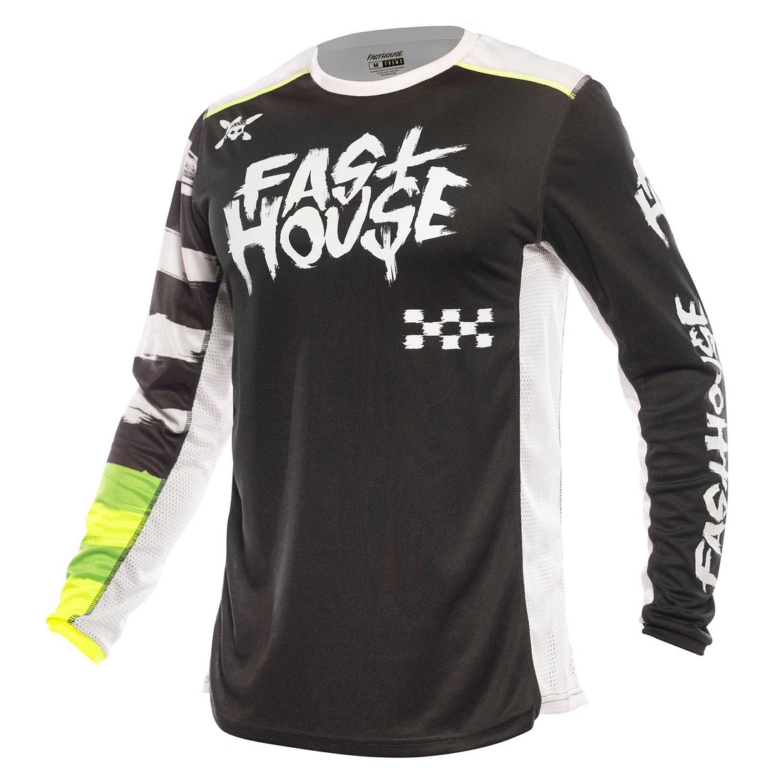 Fasthouse Grindhouse Jester Jersey - Black - Motor Psycho Sport