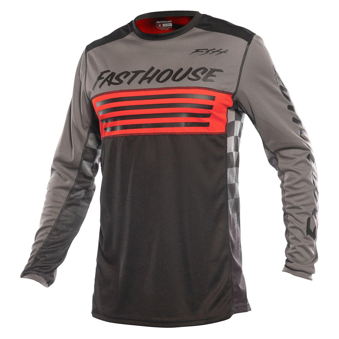 Fasthouse Grindhouse Omega Jersey - Gray/Black - Motor Psycho Sport