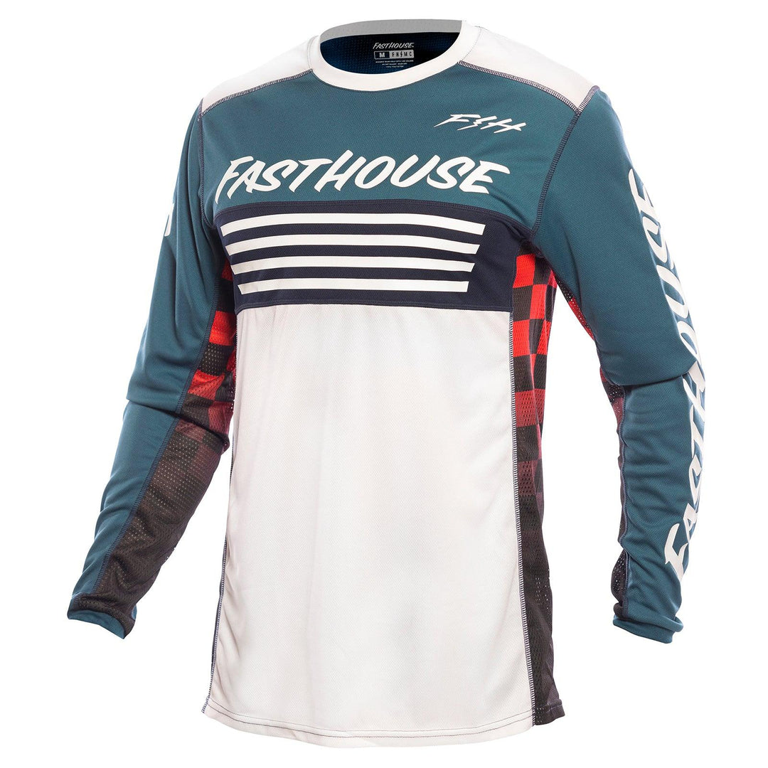 Fasthouse Grindhouse Omega Jersey - Indigo/White - Motor Psycho Sport