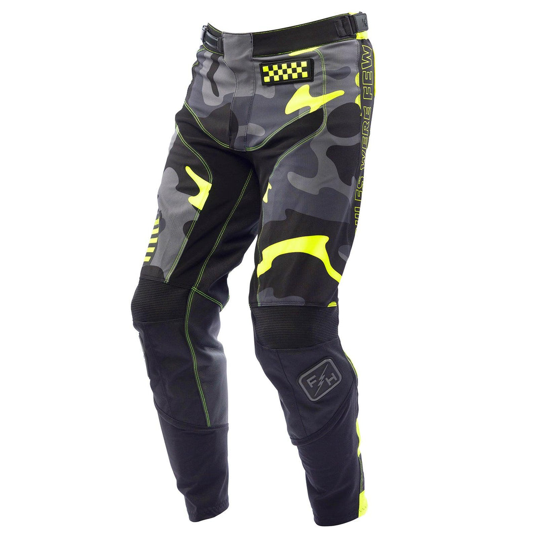 Fasthouse Grindhouse Riot Pant - Black/Hi-Viz - Motor Psycho Sport