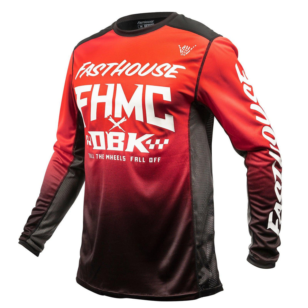 Fasthouse Grindhouse Twitch Jersey - Red/Black - Motor Psycho Sport