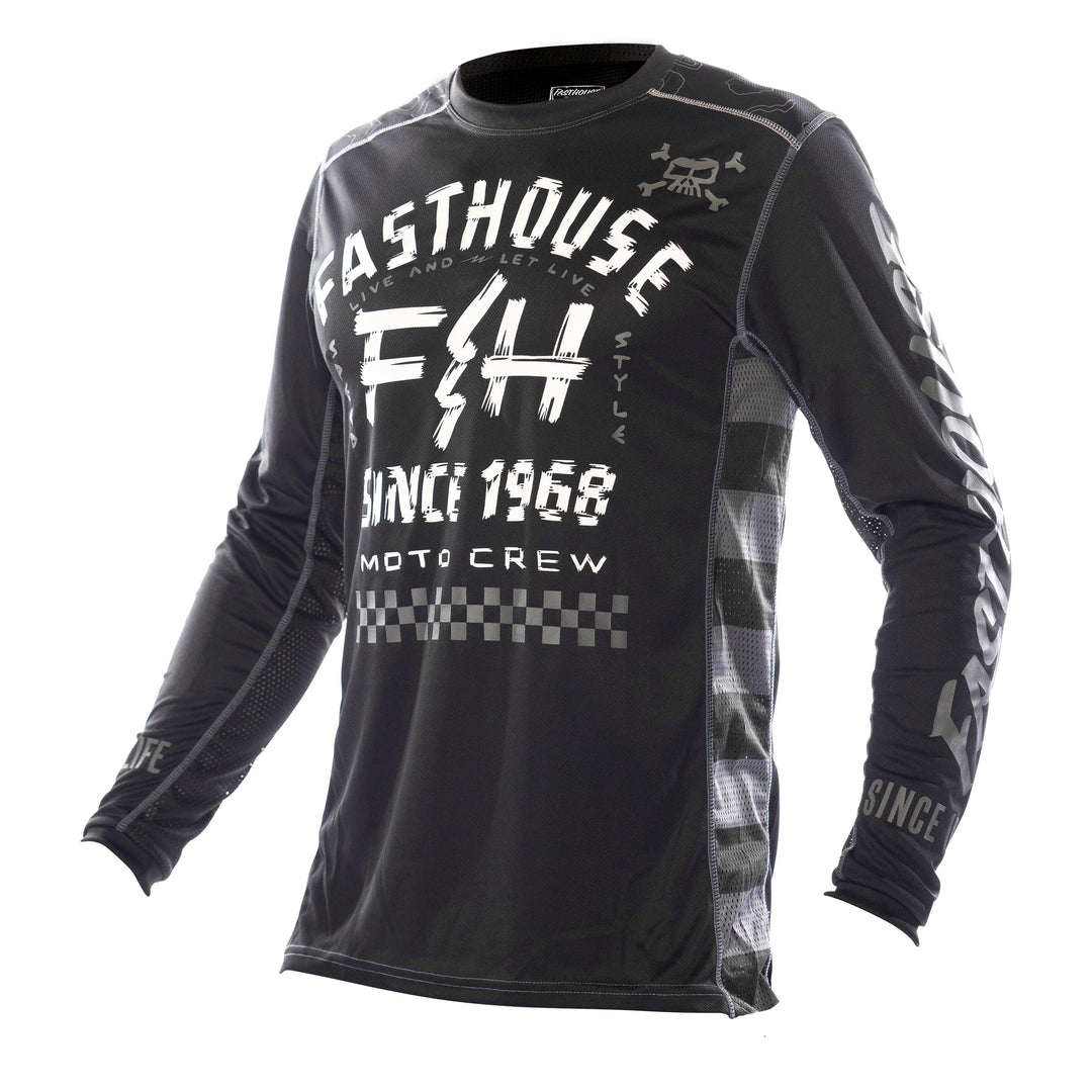 Fasthouse Off-Road Jersey - Black/White - Motor Psycho Sport