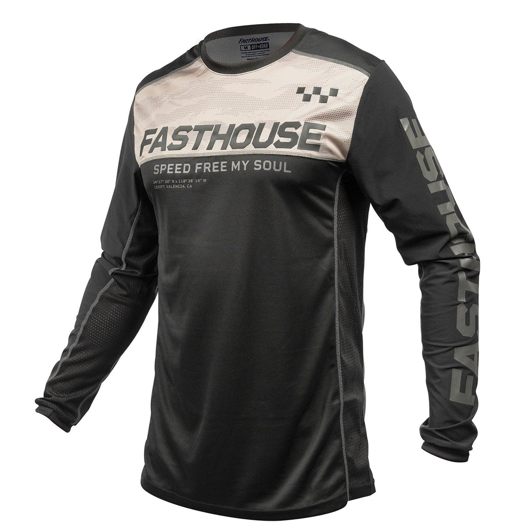 Fasthouse Off-Road Sand Cat Jersey - Seneca/Black - Motor Psycho Sport