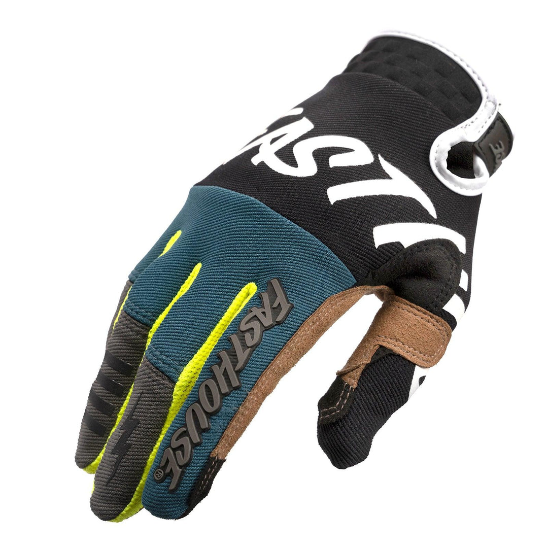 Fasthouse Speed Style Sector Glove - Black/Indigo - Motor Psycho Sport