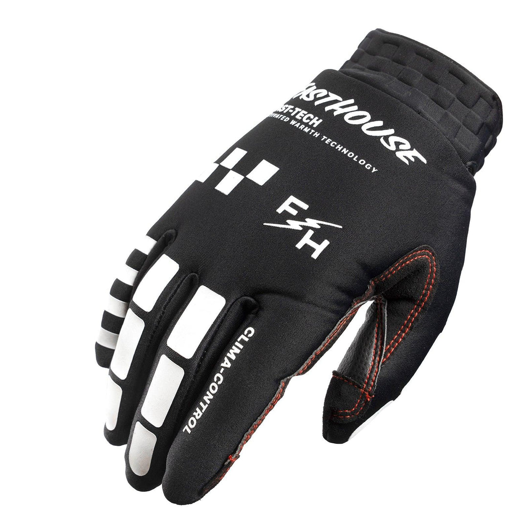 Fasthouse Toaster Glove - Black/White - Motor Psycho Sport