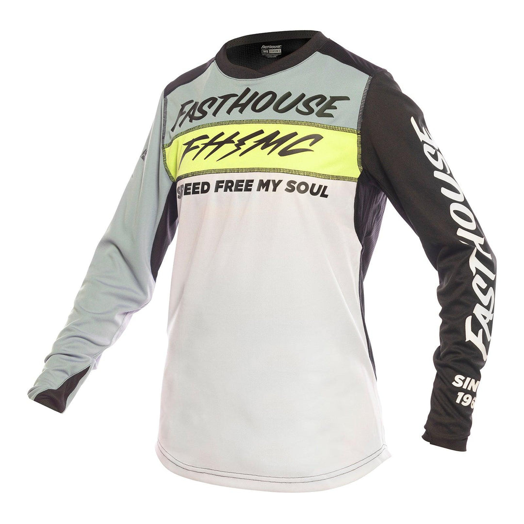 Fasthouse Women's Elrod Evoke Jersey - Skyline/White - Motor Psycho Sport