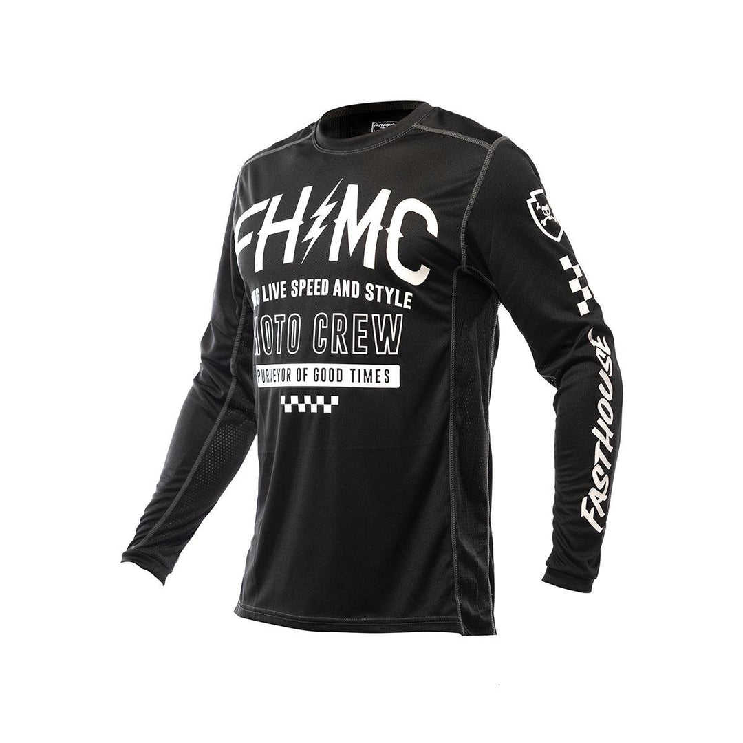 Fasthouse Youth Grindhouse Cypher Jersey - Black - Motor Psycho Sport