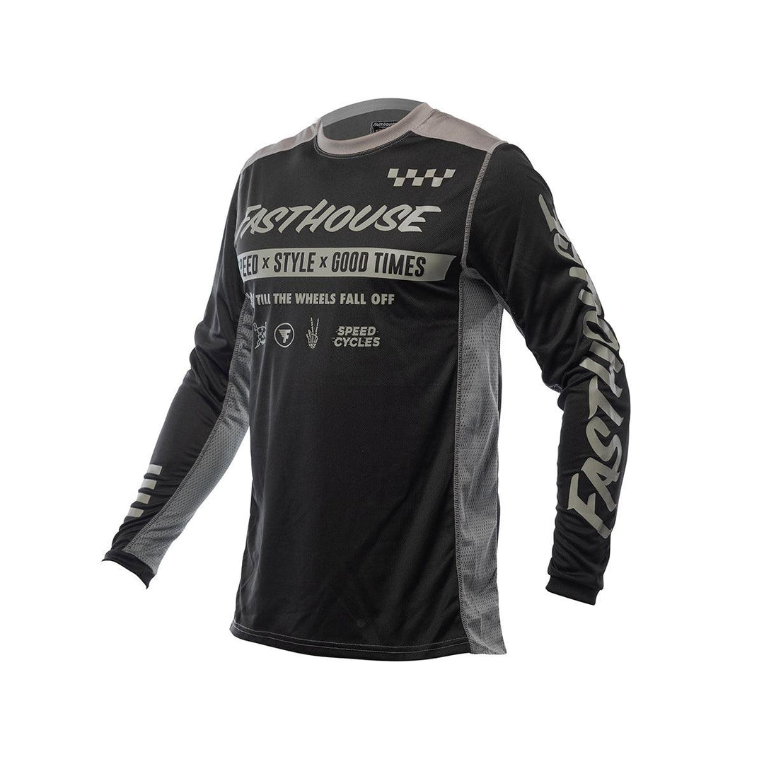 Fasthouse Youth Grindhouse Domingo Jersey - Black - Motor Psycho Sport