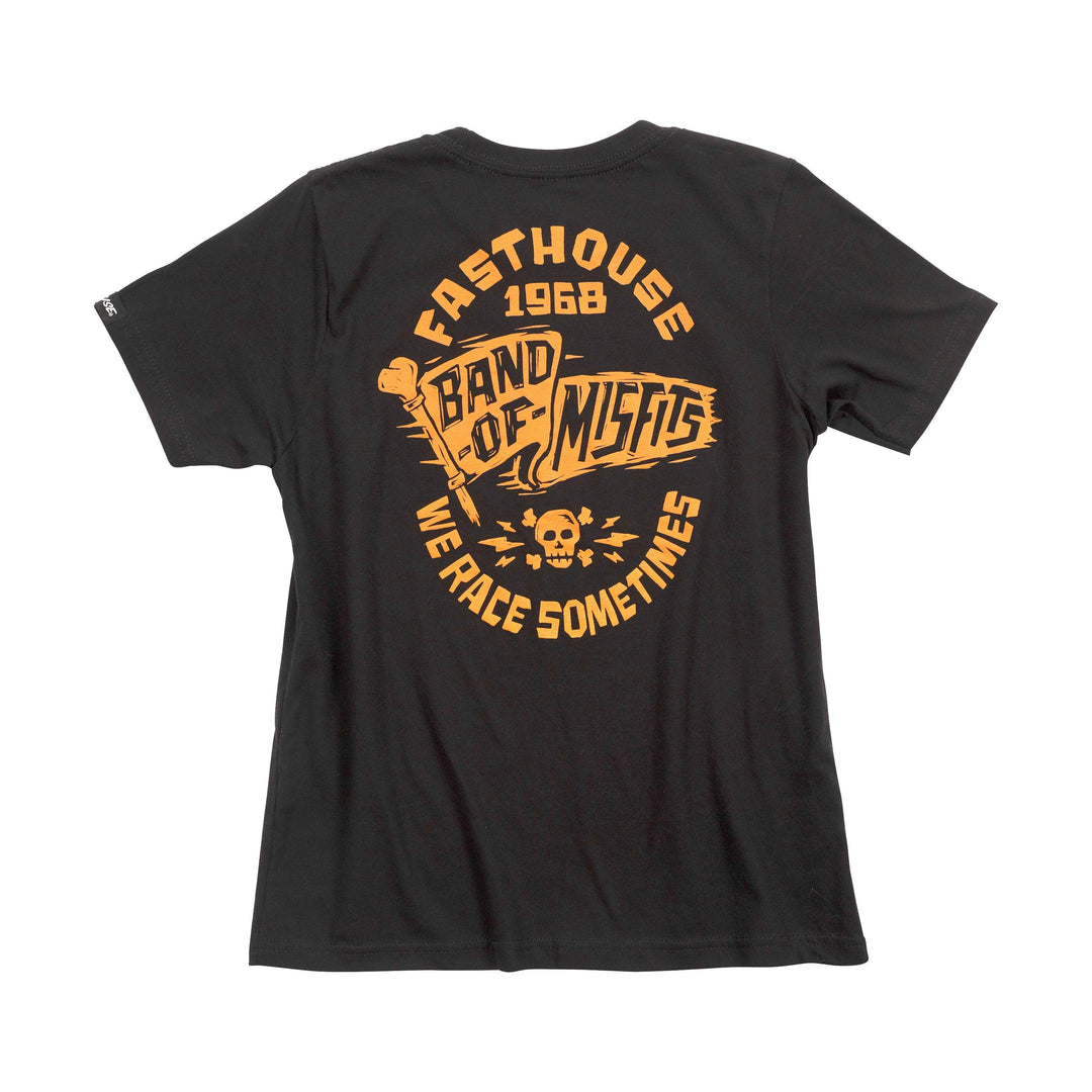 Fasthouse Youth Marauder Tee - Black - Motor Psycho Sport