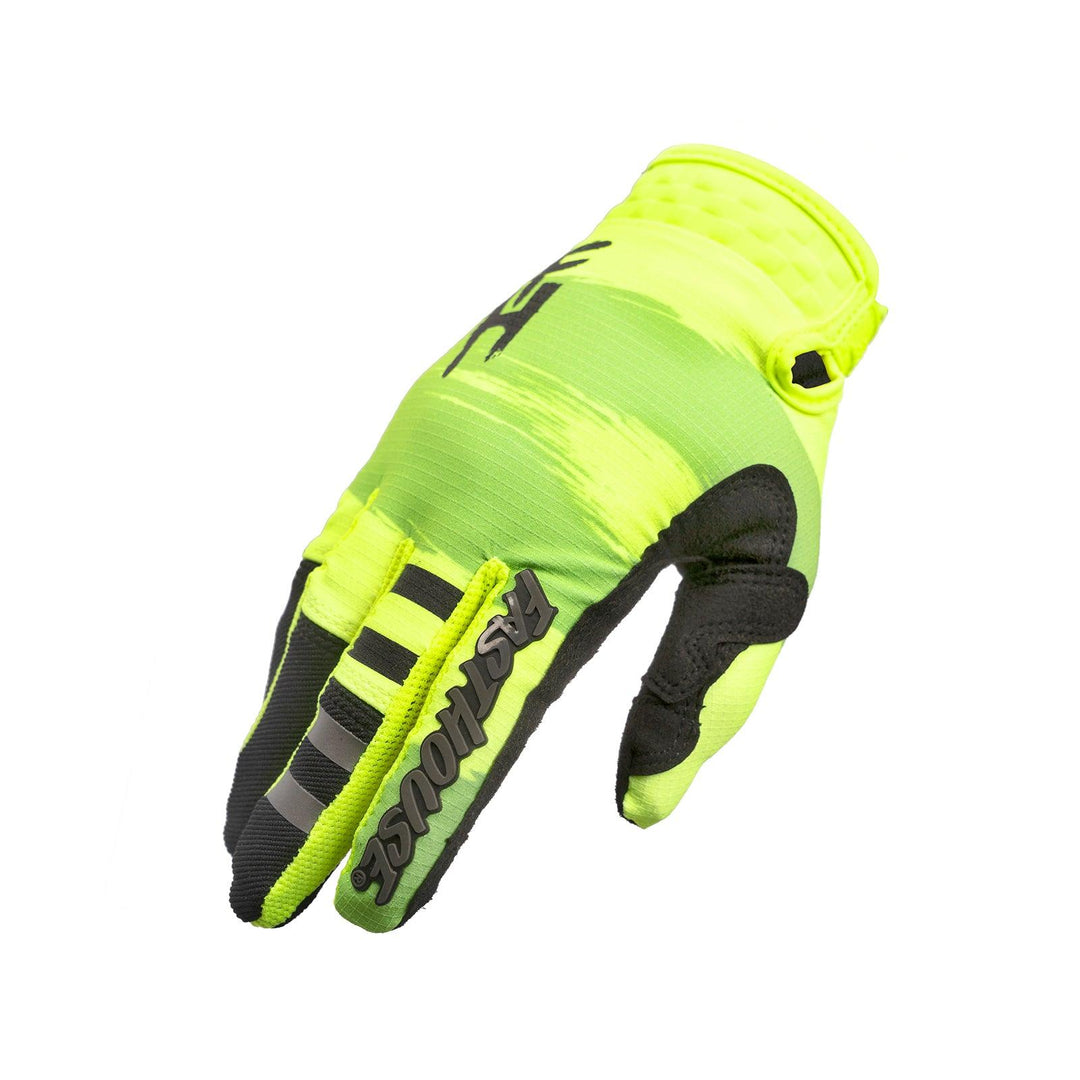 Fasthouse Youth Speed Style Jester Glove - High-Viz/Black - Motor Psycho Sport