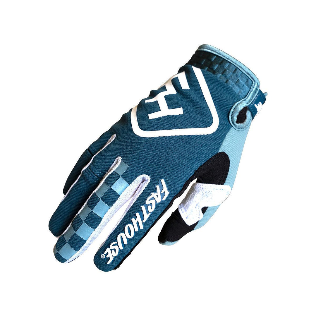 Fasthouse Youth Speed Style Legacy Glove - Indigo/Black - Motor Psycho Sport