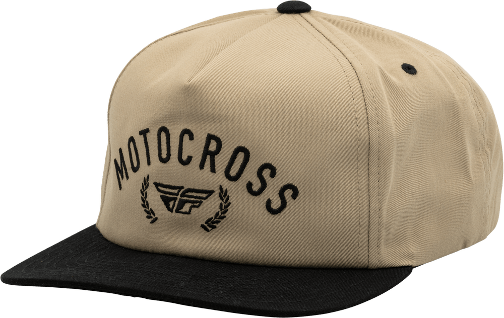 Fly Racing Fly Champion Hat Light Tan/Black - Motor Psycho Sport