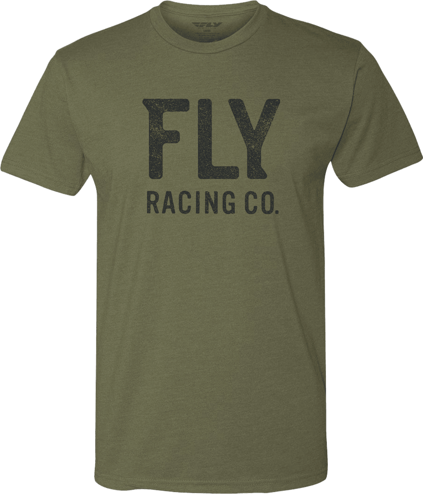Fly Racing Fly Gauge Tee Olive - Motor Psycho Sport