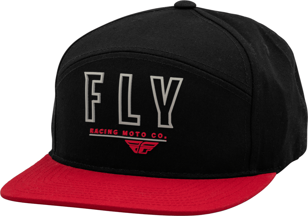 Fly Racing Fly Skyline Hat Black/Red - Motor Psycho Sport