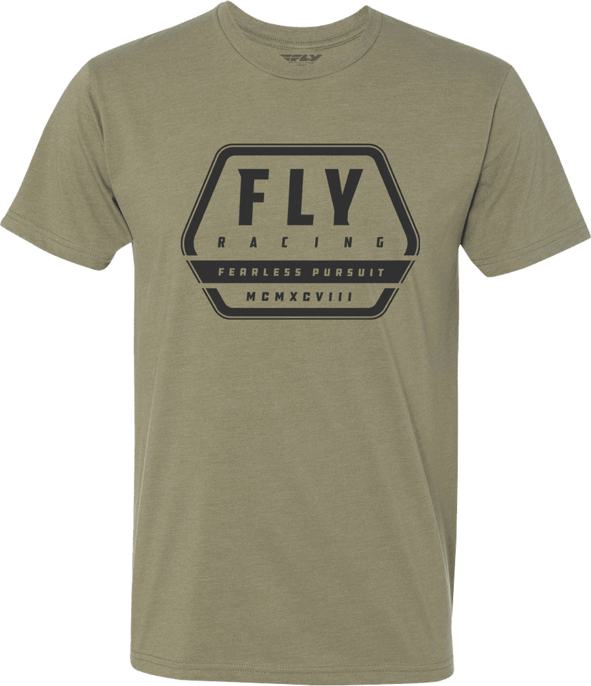 Fly Racing Fly Track Tee Khaki - Motor Psycho Sport