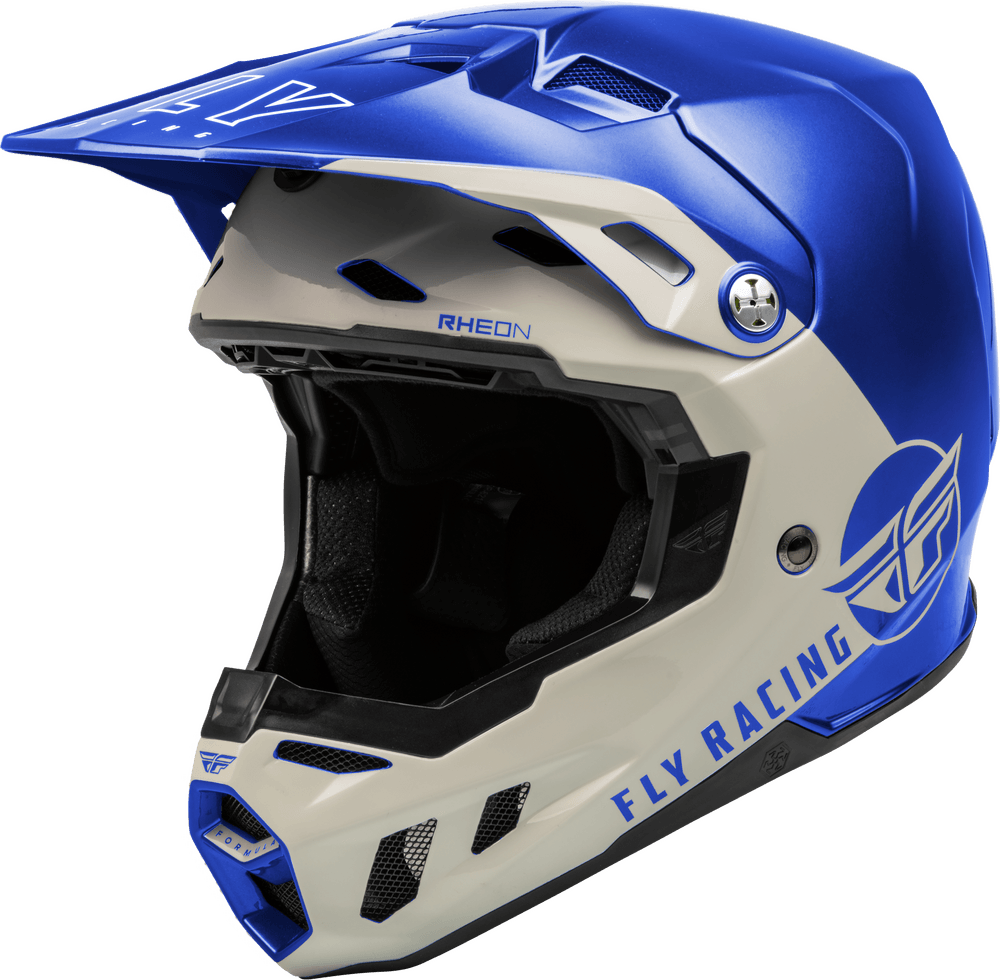 Fly Racing Formula CC Centrum Helmet Metallic Blue/Light Grey - Motor Psycho Sport