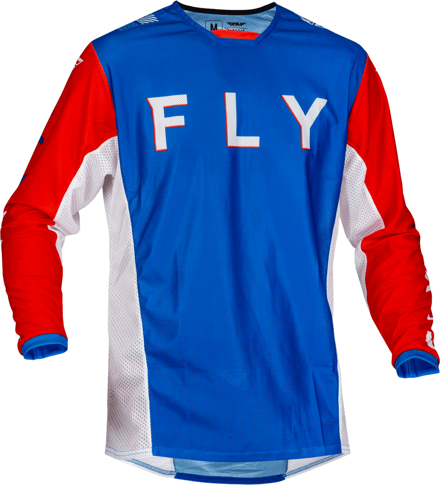 Fly Racing Kinetic Mesh S.E. Kore Jersey Red/White/Blue - Motor Psycho Sport