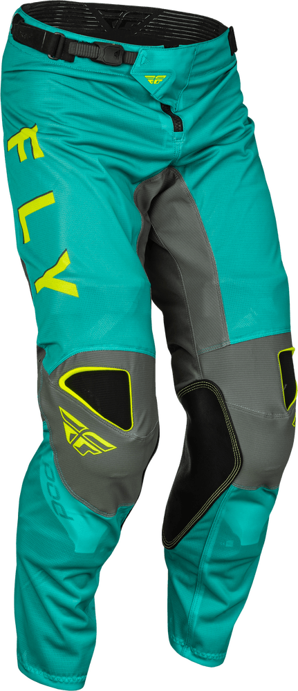 Fly Racing Kinetic Mesh S.E. Kore Pants Hi-Vis/Teal/Grey - Motor Psycho Sport