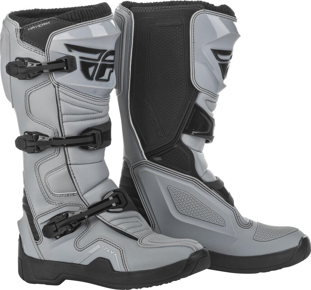 Fly Racing Maverik Boots - Grey/Black - Motor Psycho Sport