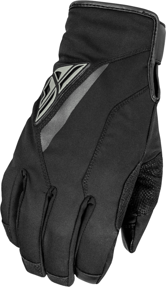 Fly Racing Title Long Gloves Black - Motor Psycho Sport