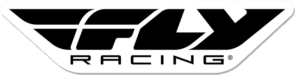 Fly Racing Trailer Sticker 45" - Motor Psycho Sport