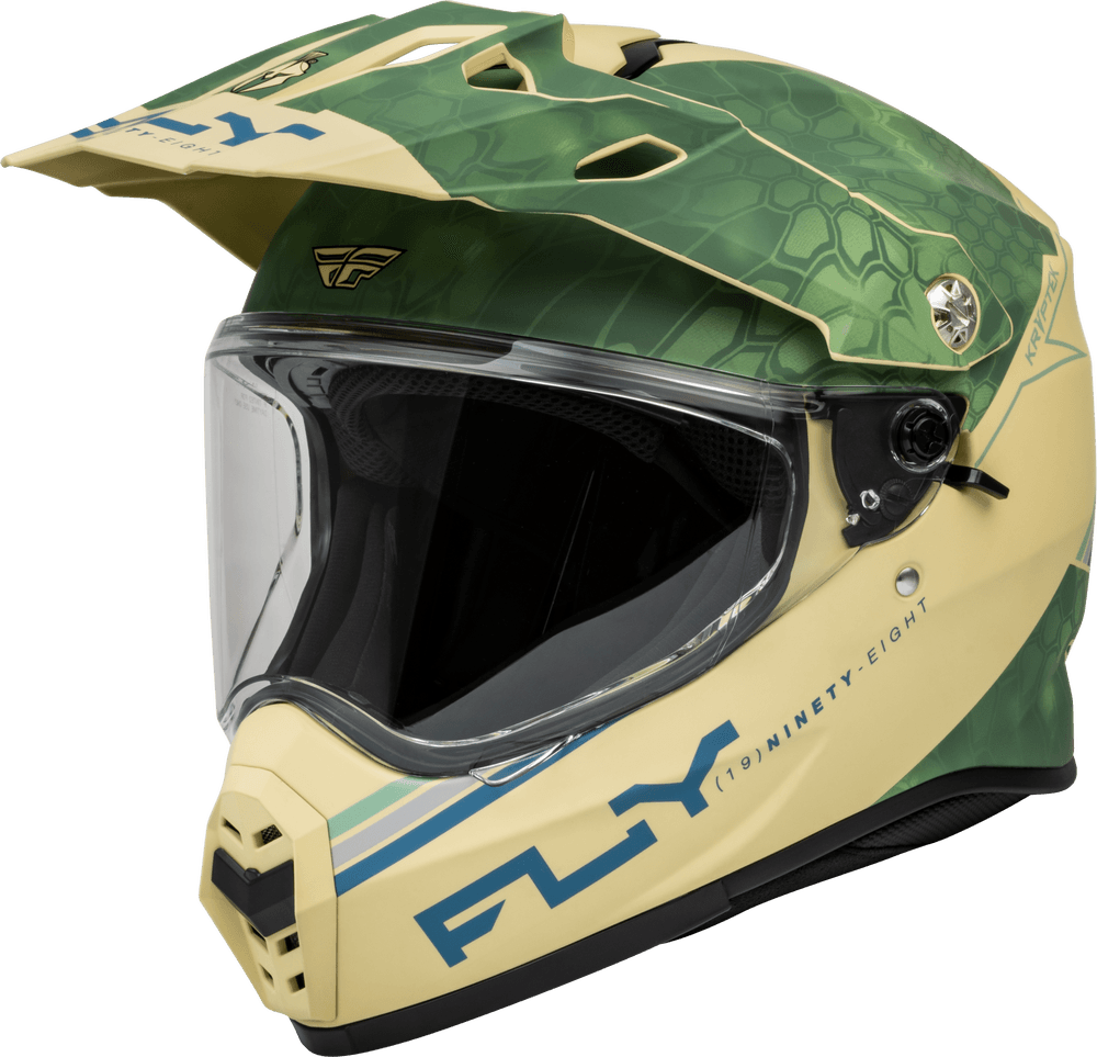 Fly Racing Trekker Kryptek Conceal Helmet Matte Tan/Sage/Black - Motor Psycho Sport