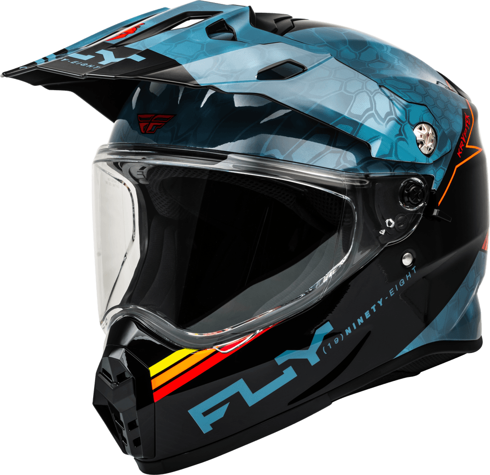 Fly Racing Trekker Kryptek Conceal Helmet Slate/Black/Red - Motor Psycho Sport