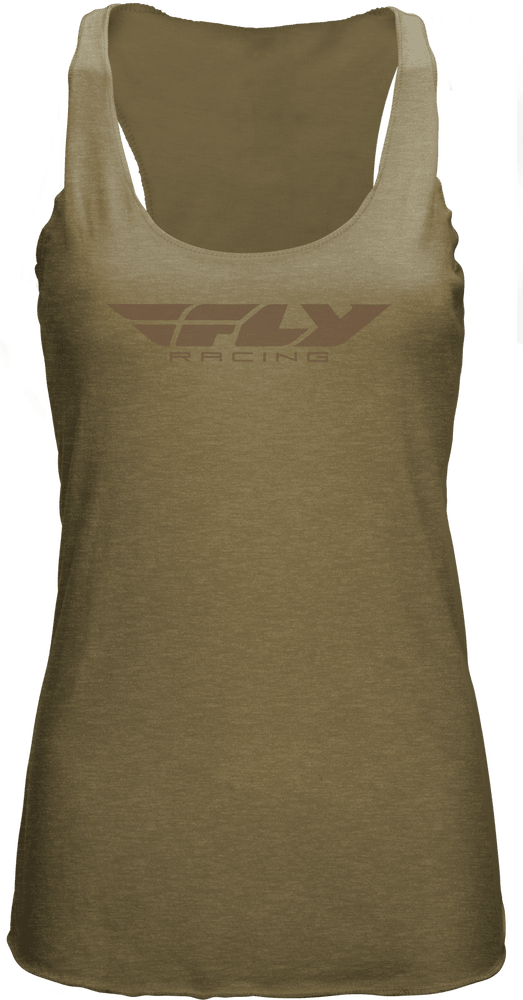 Fly Racing Women's Fly Corporate Tank Olive - Motor Psycho Sport