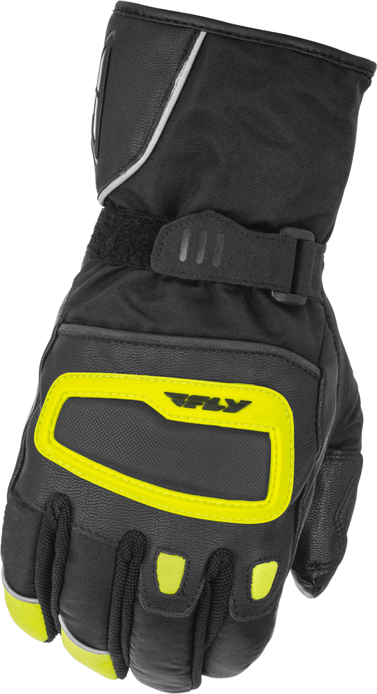 Fly Racing Xplore Gloves Black/Hi-vis - Motor Psycho Sport