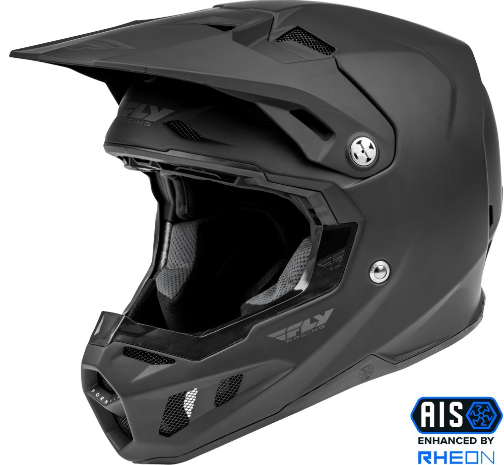 Fly Racing Youth Formula CC Solid Helmet Matte Black