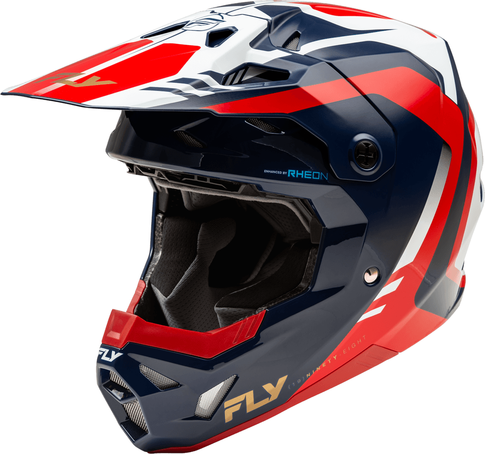 Fly Racing Youth Formula CP Krypton Helmet Red/White/Navy - Motor Psycho Sport