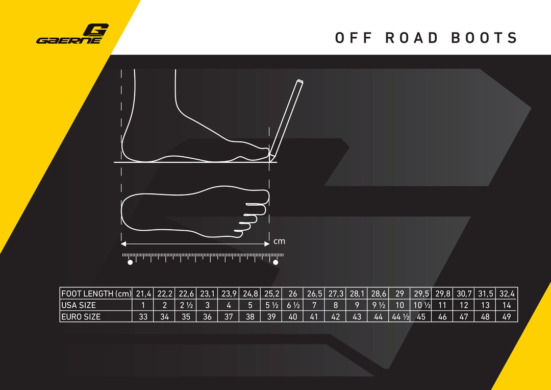 Gaerne SG-10 Boots - Black/White - Motor Psycho Sport