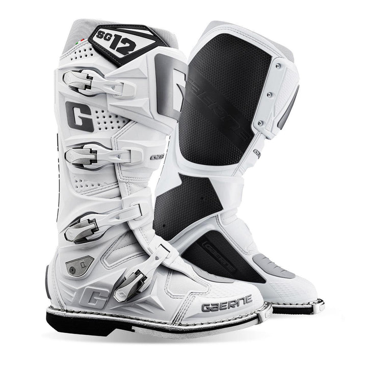 Gaerne SG-12 Boots - White - Motor Psycho Sport