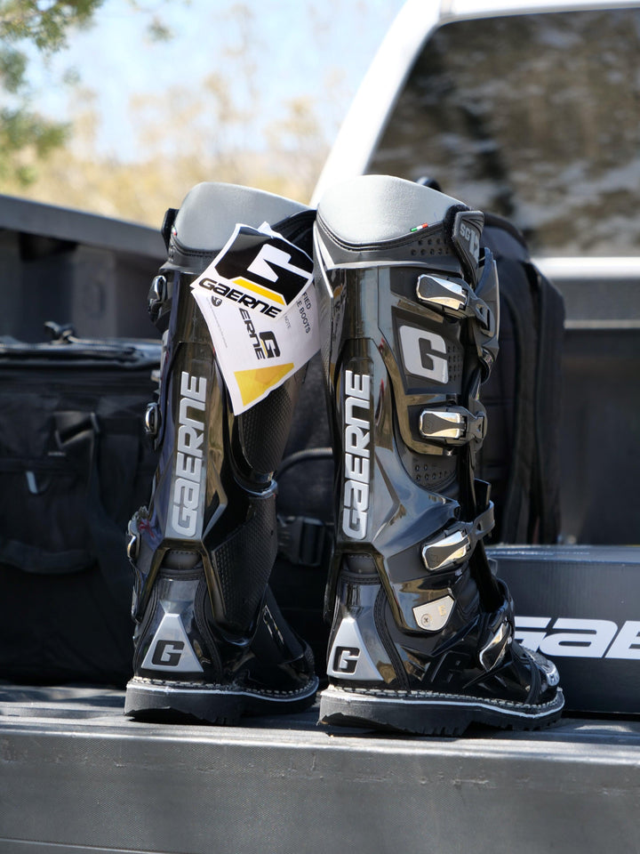 Gaerne SG-12 Enduro Boots - Black - Motor Psycho Sport