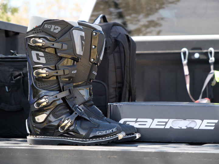 Gaerne SG-12 Enduro Boots - Black - Motor Psycho Sport