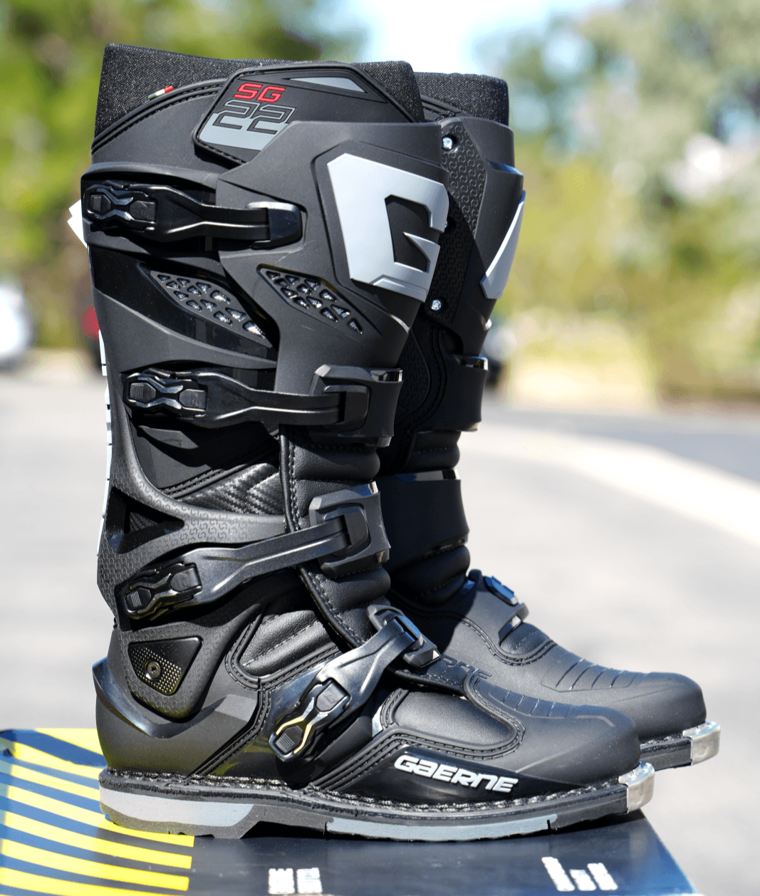 Gaerne SG 22 Boots Black Motor Psycho Sport
