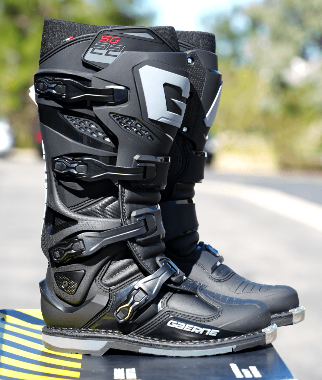 Gaerne SG-22 Boots - Black - Motor Psycho Sport