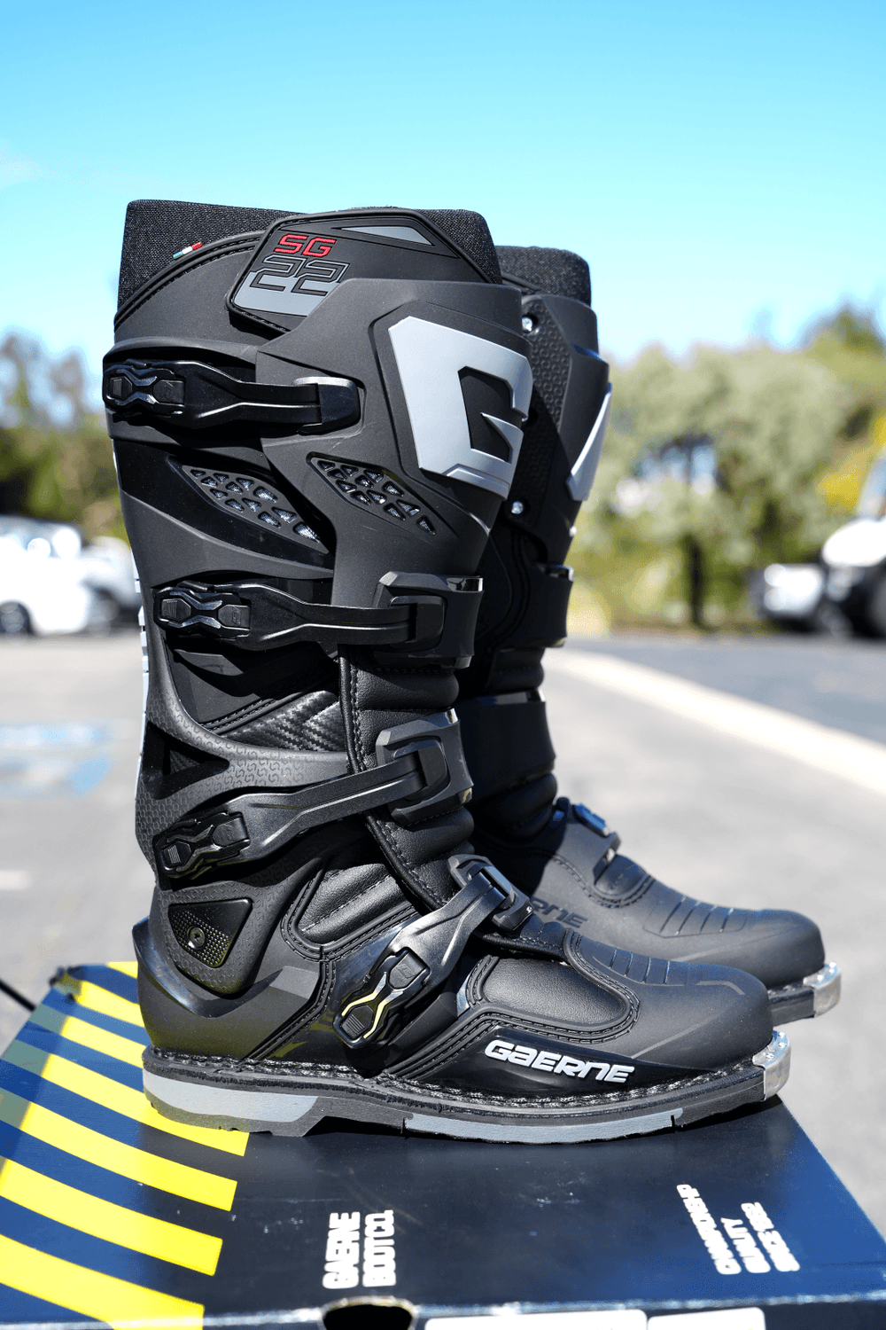 Gaerne SG-22 Boots - Black - Motor Psycho Sport