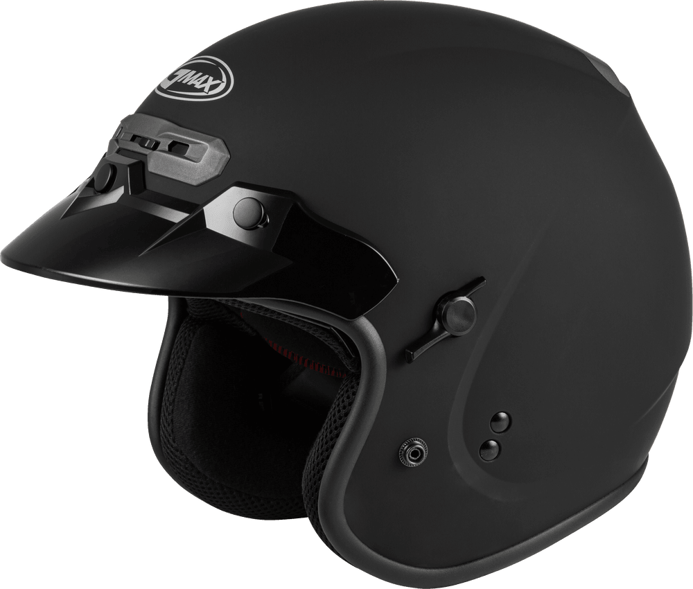 Gmax GM-32 Open-Face Helmet Matte Black - Motor Psycho Sport