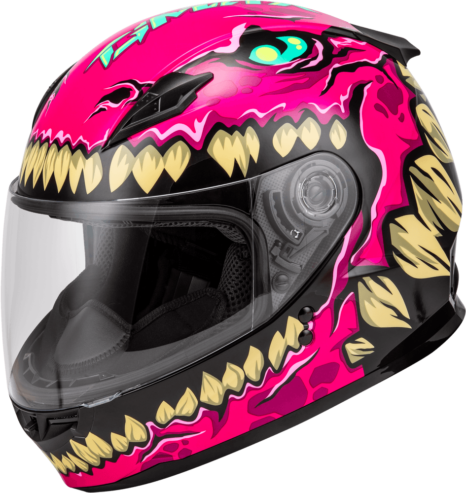 gm motorcycle helmets Gmax Youth GM-49Y Drax Helmet - Pink