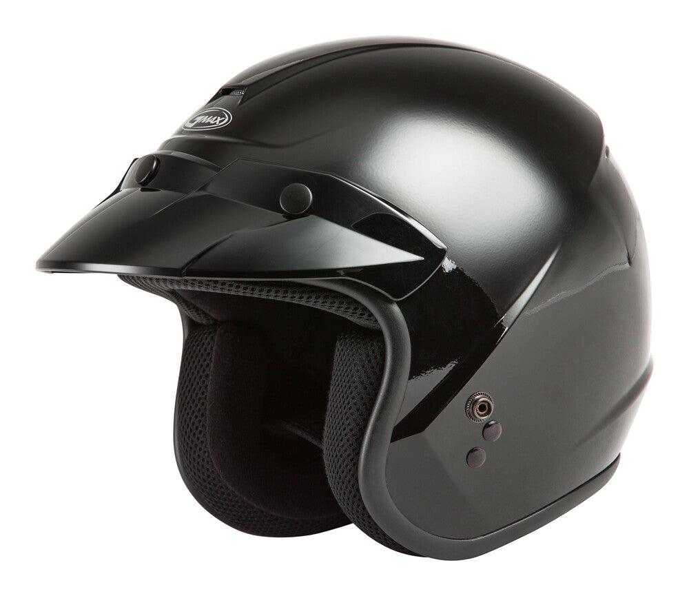 GMAX Youth OF-2Y Open-Face Helmet Black Yl