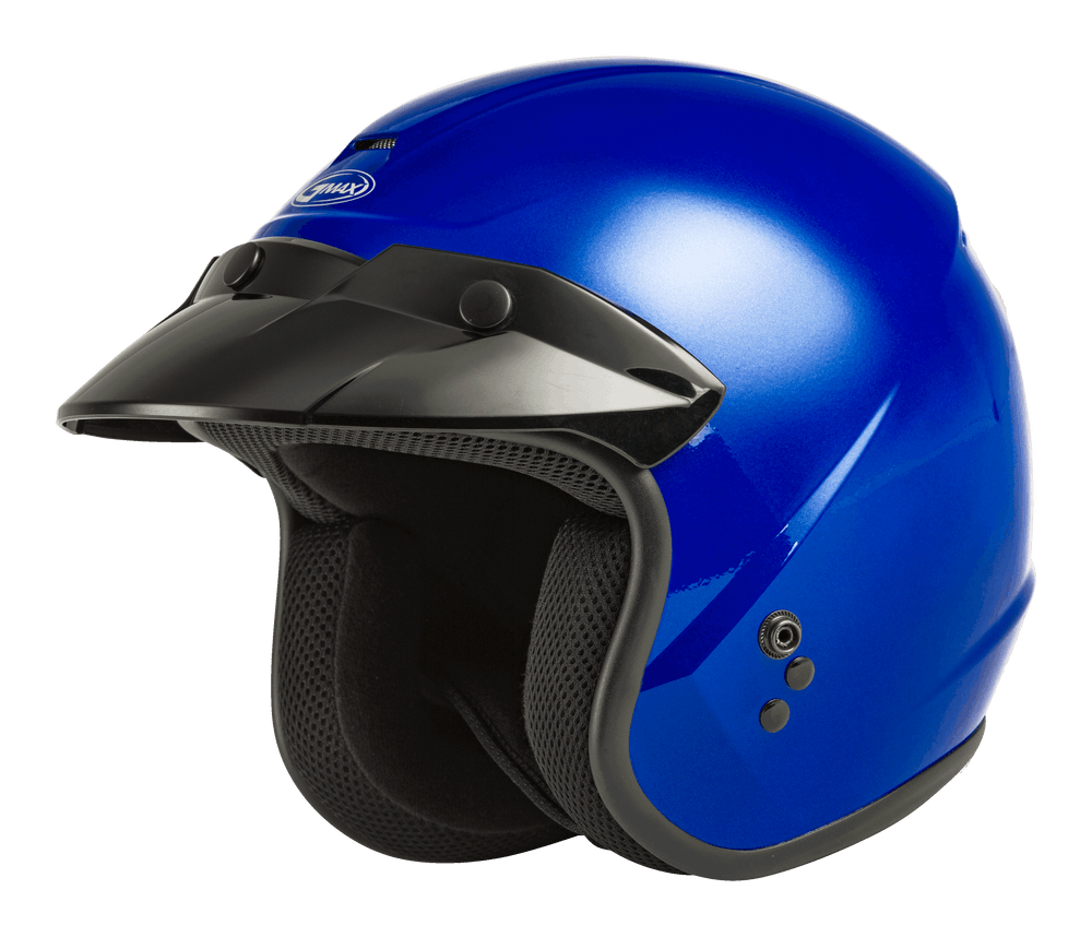 GMAX Youth OF-2Y Open Face Helmet Blue / Youth Medium GMAX Youth OF-2Y Open Face Helmet Blue / Youth Medium