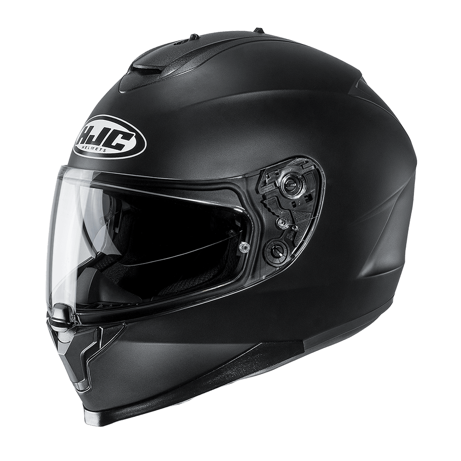 HJC C70 - Semi-Flat Black - Motor Psycho Sport