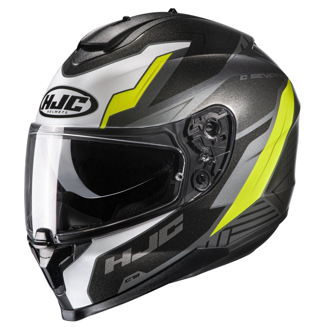 HJC C70 - Silon MC-3HSF - Motor Psycho Sport