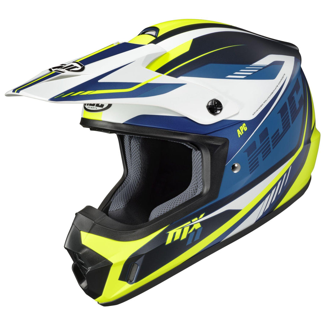 HJC CS-MX 2 - Drift MC-3HSF - Motor Psycho Sport