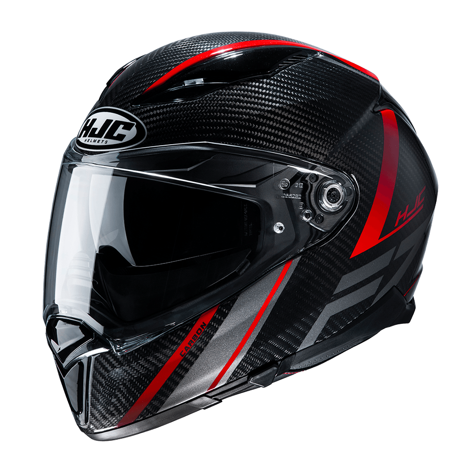 HJC F70 Carbon - Eston MC-1 - Motor Psycho Sport