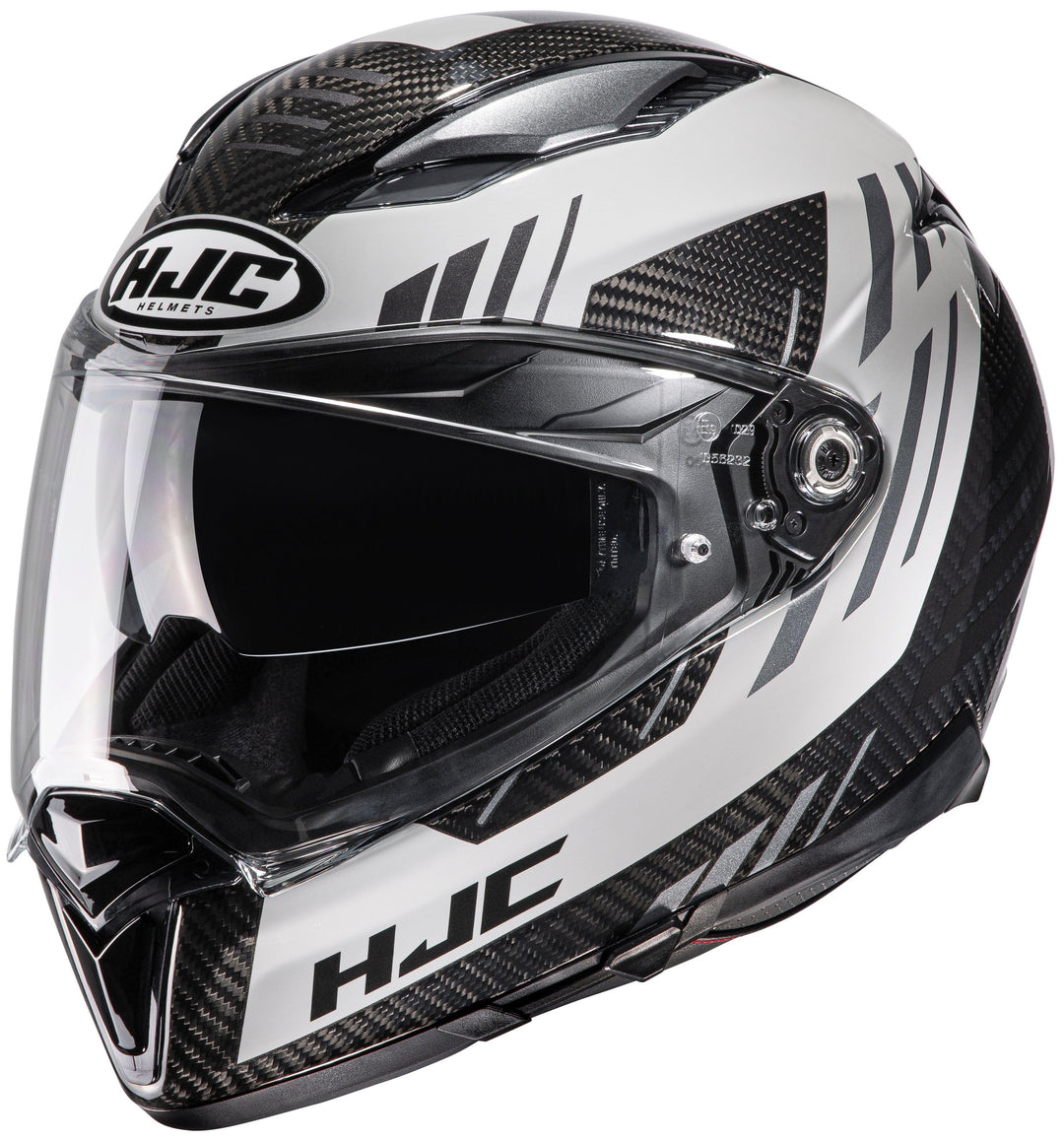 HJC F70 Carbon Kesta Helmet - MC-5 White/Blue - Motor Psycho Sport