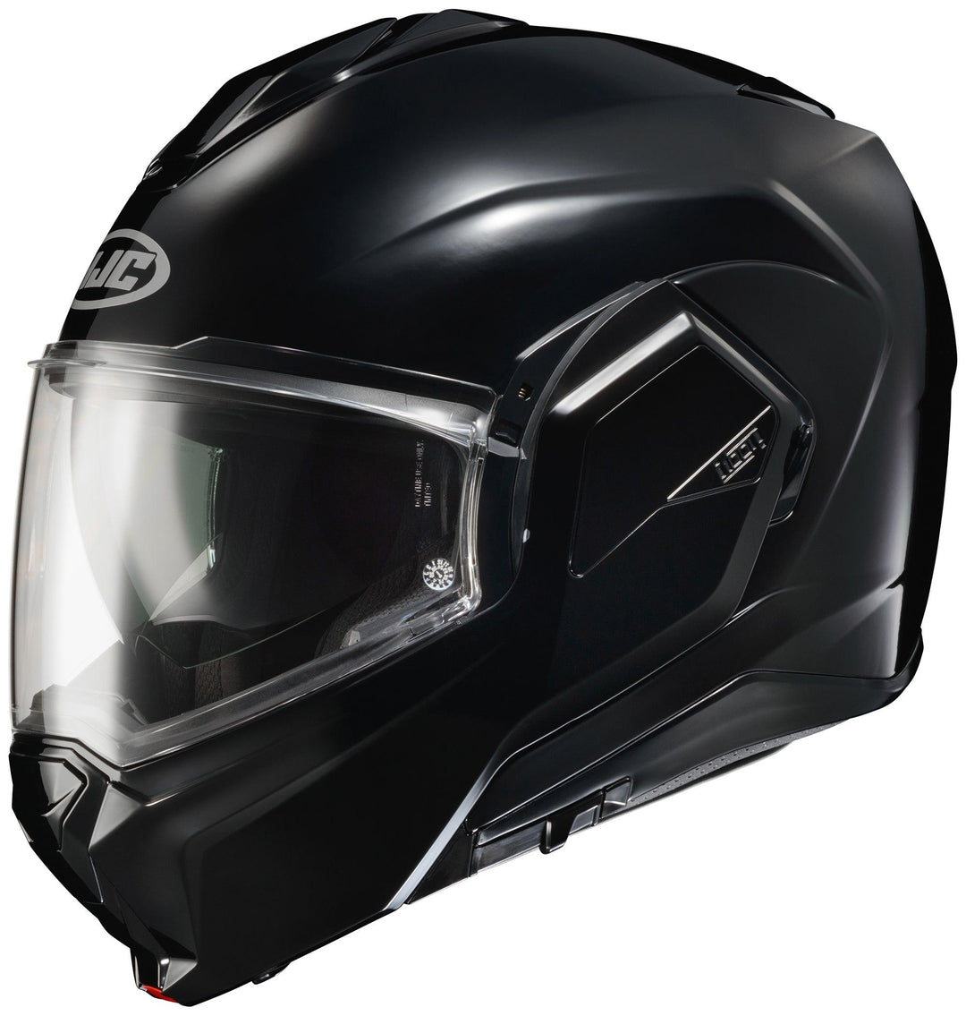 HJC i100 Modular Helmet - Gloss Black - Motor Psycho Sport